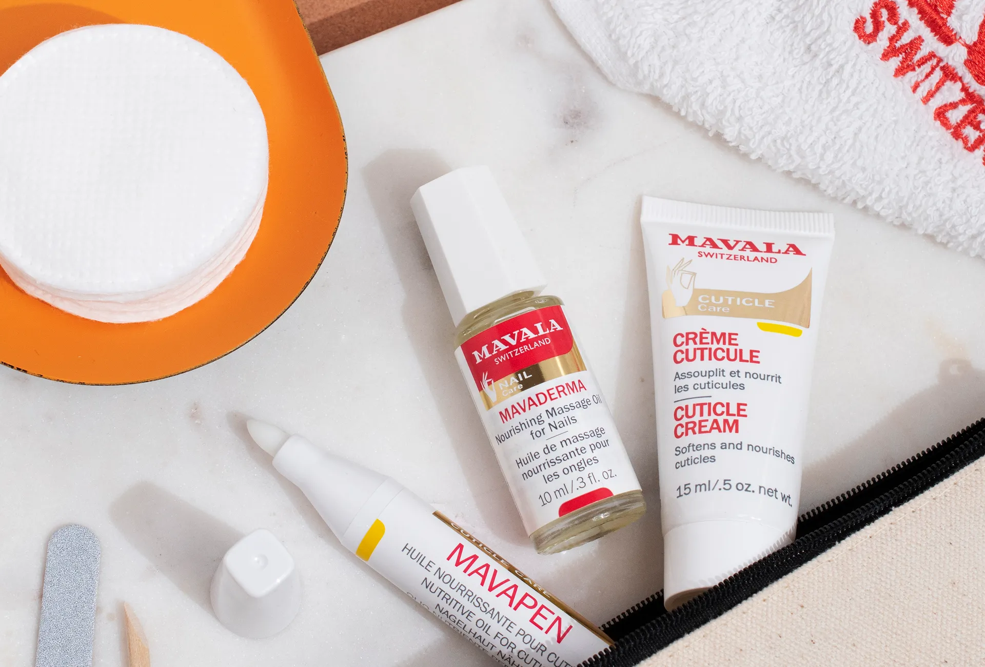 MAVALA nail treatment products for brittle, splitting, and slow-growing nails