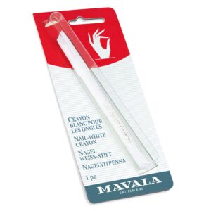 NAIL-WHITE CRAYON for whitening nail tips and creating a natural clean outline.